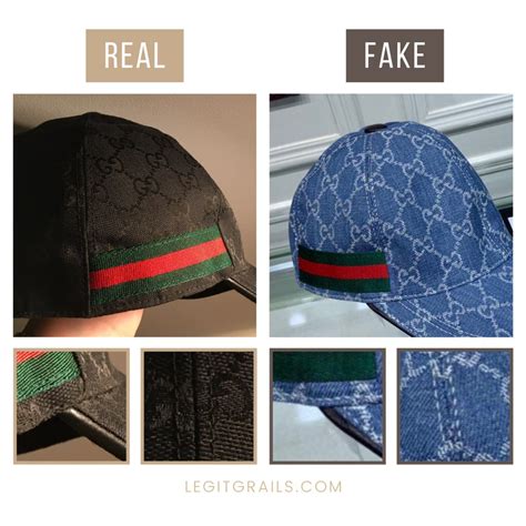 gucci cap vs fake|gucci legit check.